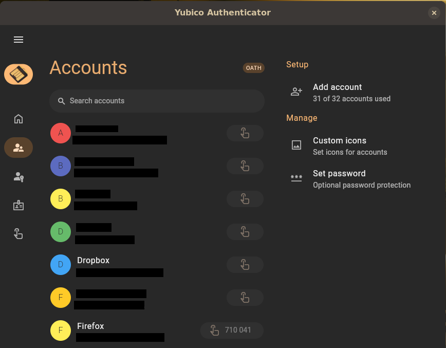 Yubico Authenticator